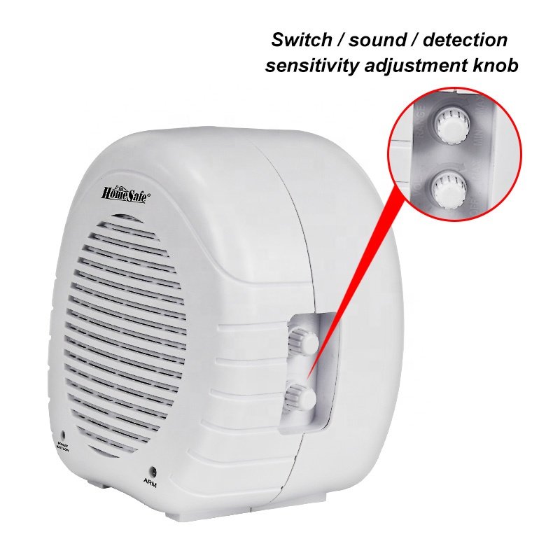 120dB dog bark alarm microwave sensing volume adjustable dog bark /doorbell / alarm multi-mode