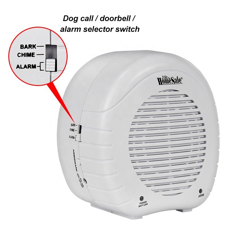 120dB dog bark alarm microwave sensing volume adjustable dog bark /doorbell / alarm multi-mode