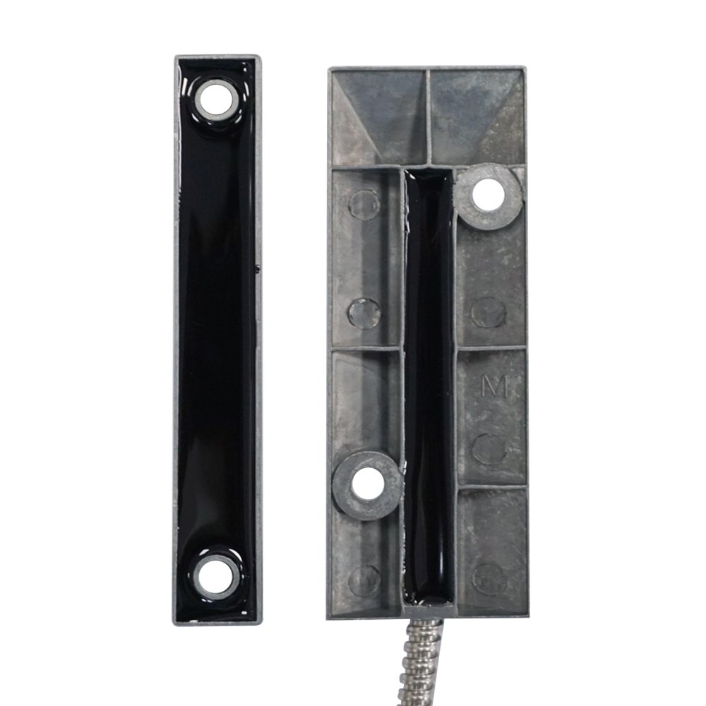 Door Sensor Alloy-Zn Wired Roller Shutter Door Magnetic Contact Reed Switch For Security Alarm System
