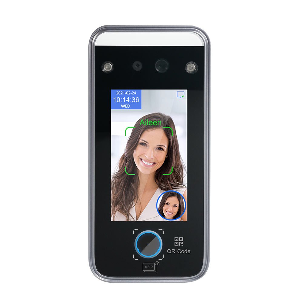 Web Cloud WIFI Biometric Face Time Attendance RFID QR Code Scanning Visitor Door Access Control System