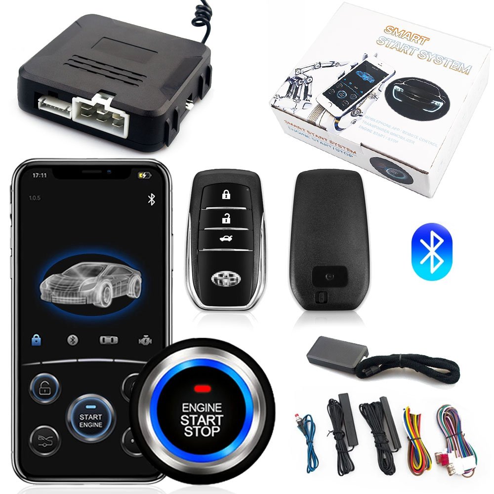 2.4 Ghz Universal Vehicle Anti-Hijacking 12V Remote Control Immobilizer car alarm system security