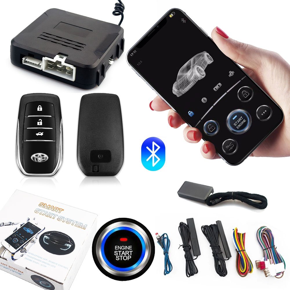 2.4 Ghz Universal Vehicle Anti-Hijacking 12V Remote Control Immobilizer car alarm system security