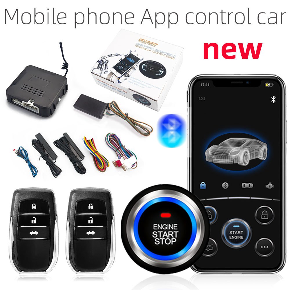 2.4 Ghz Universal Vehicle Anti-Hijacking 12V Remote Control Immobilizer car alarm system security