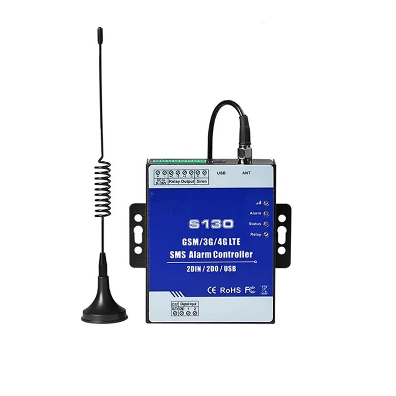 S130 2DIN Fuel Tank Pump Automation Monitoring Sms 4G Wireless Home Security System Support App Control Gsm Alarm Suppliers