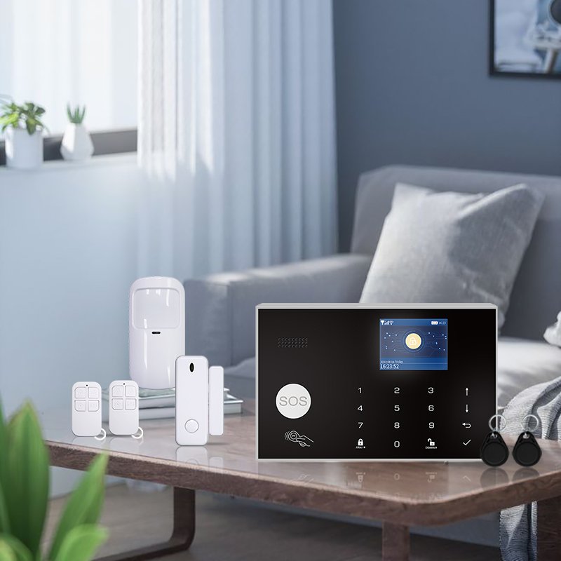 Mini 2G 4G Tuya WiFi GSM wireless smart alarm home security system