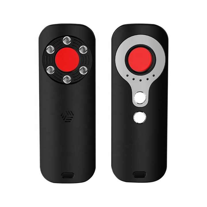 Portable Mini Lens Camera with Anti-Candid Artifact Sensor Scanner Blocker and Viewfinder Prevention for Home Alarm Systems