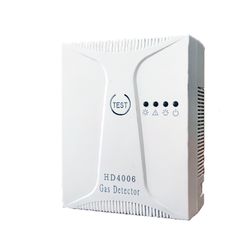 Cheap ceiling housing circular housing smoke and carbon monoxide co cng gas leak security monitor alarm system for home use