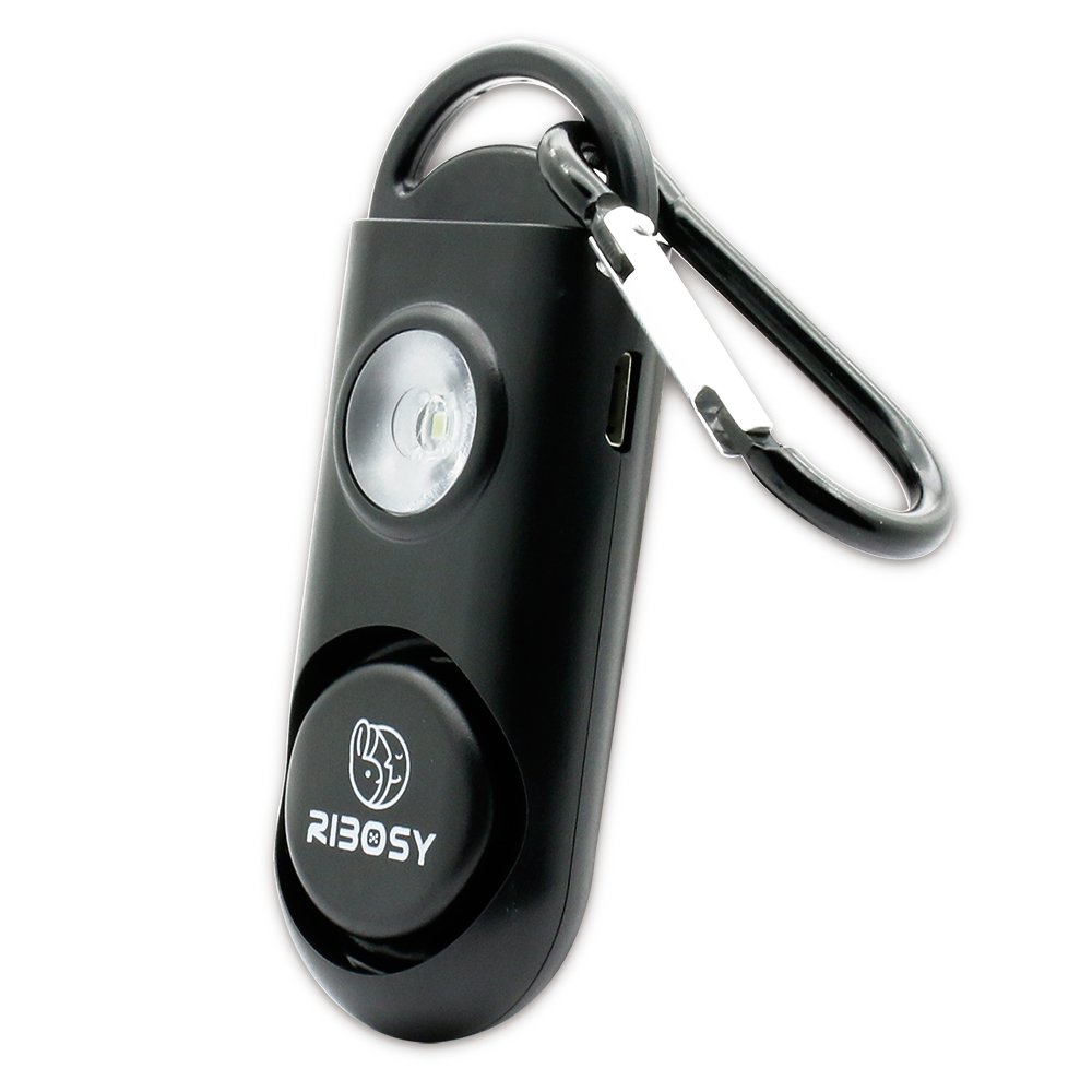 RIBOSY 2022 New Security Alarm System Easy to Carry Safety Siren Device for Women and Children