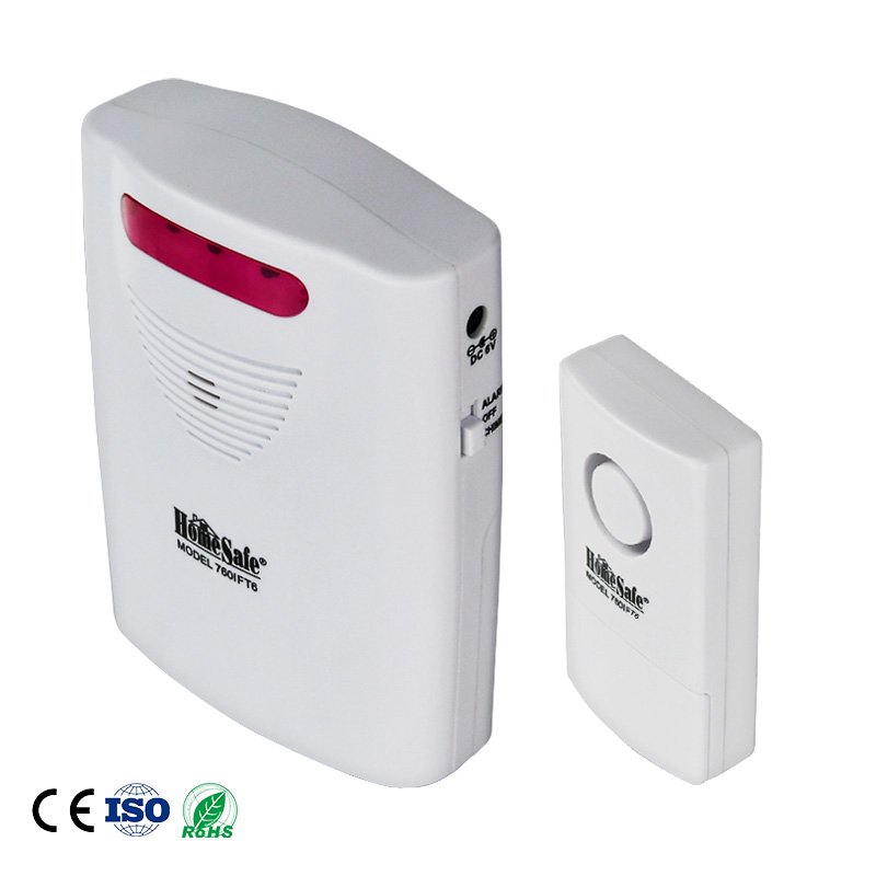Bed Exit Alert for Seniors Fall Prevention - Bed Alarm with Sensing Bed Pad for Elderly