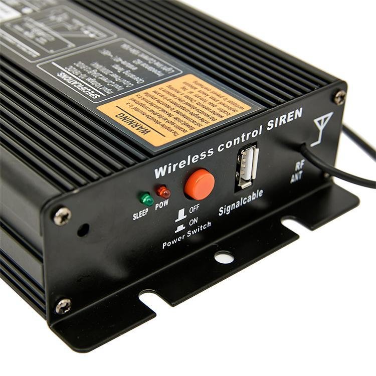 Hot Sale Universal Wireless Loud Emergency car alarm systems For controle sirene