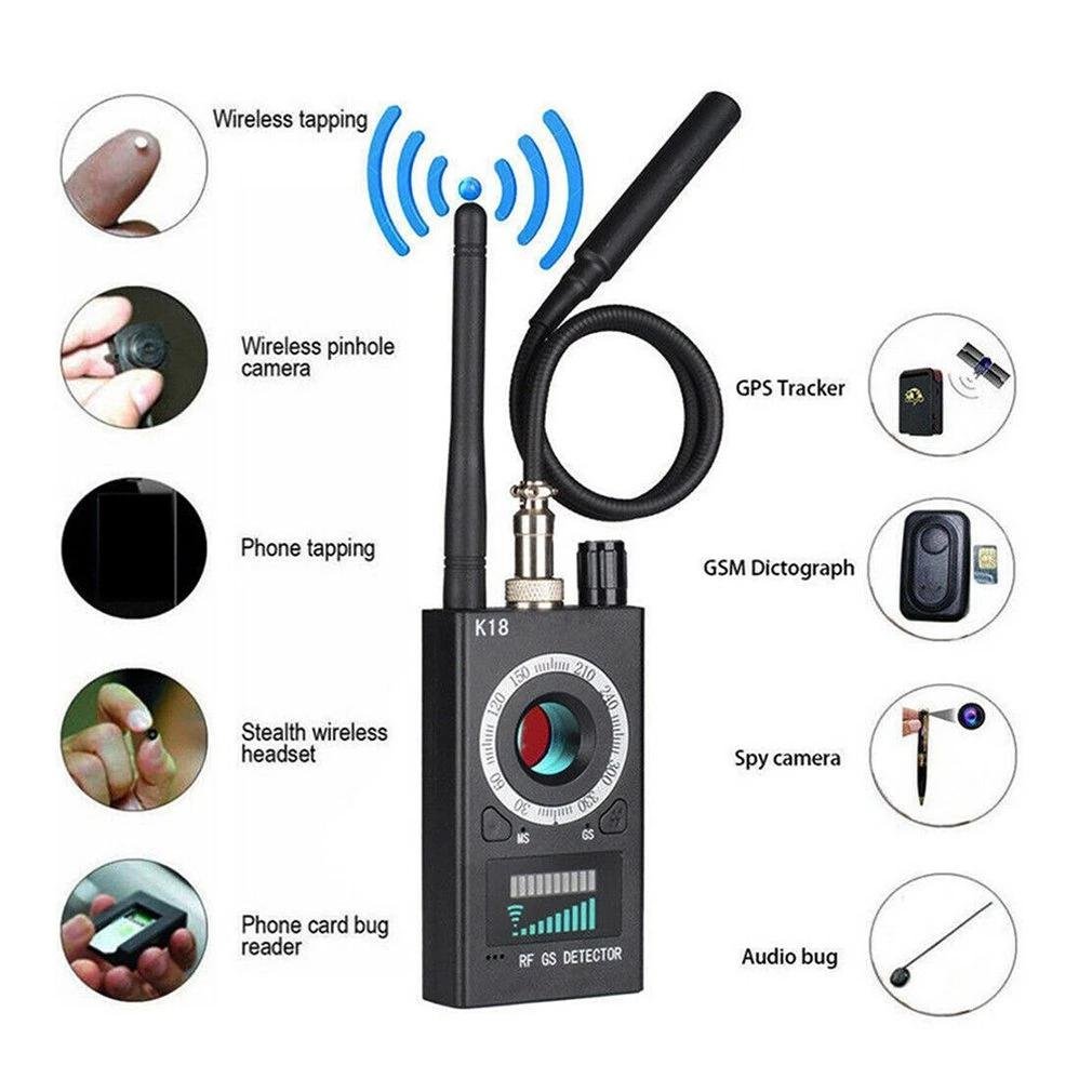 K18 Ebay Camera Finder Accurate Smart Gps Tracker Scanner Anti-spy Bug Detector Upgrade RF Singal Detector