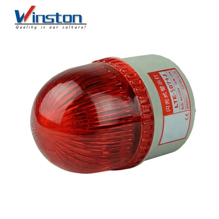 LTE-5071J Series 220V Flashing Safety Mini Warning Light