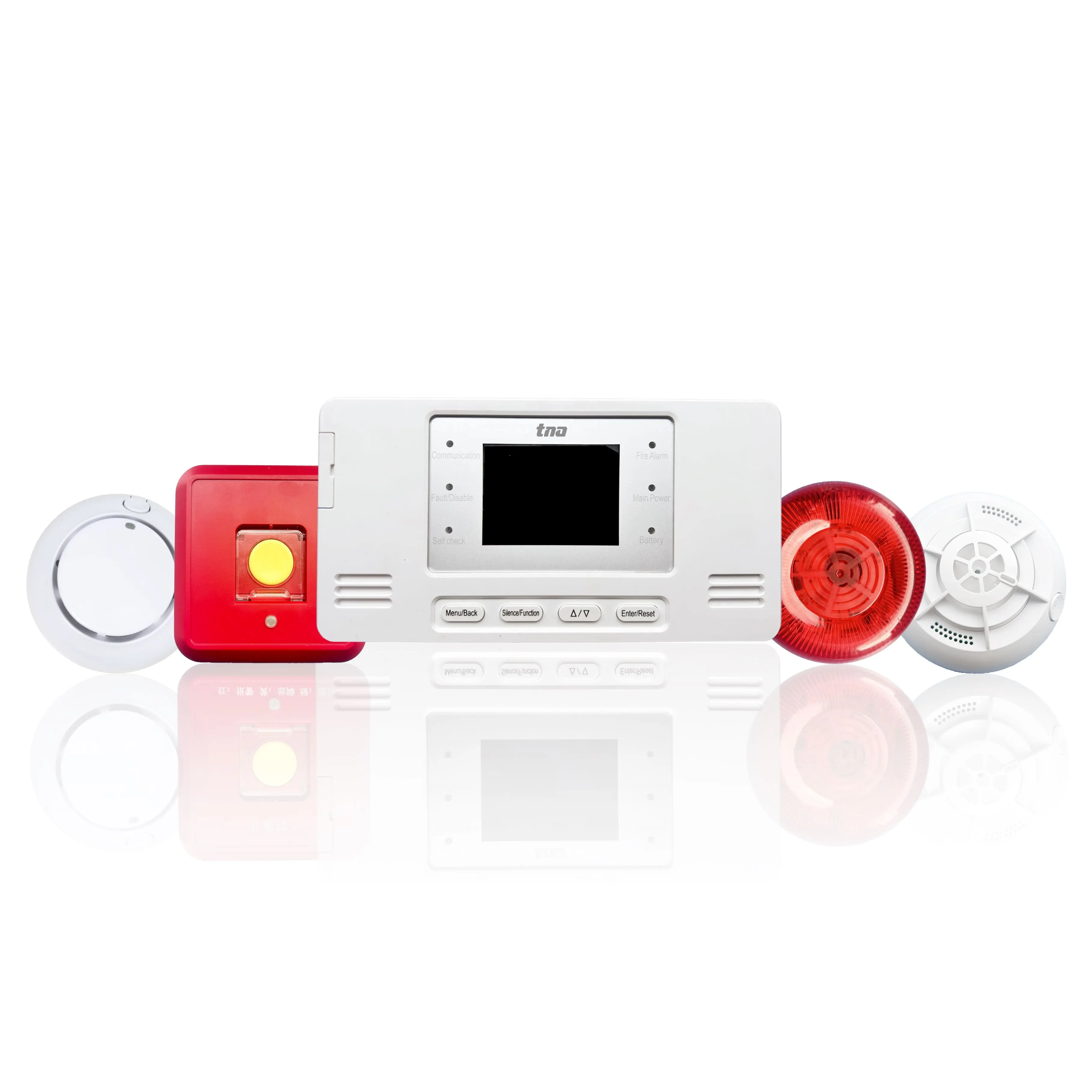 TX3190AE Home Fire Security Alarm System Wireless DC3V Battery Powered Smoke Detector Alarm