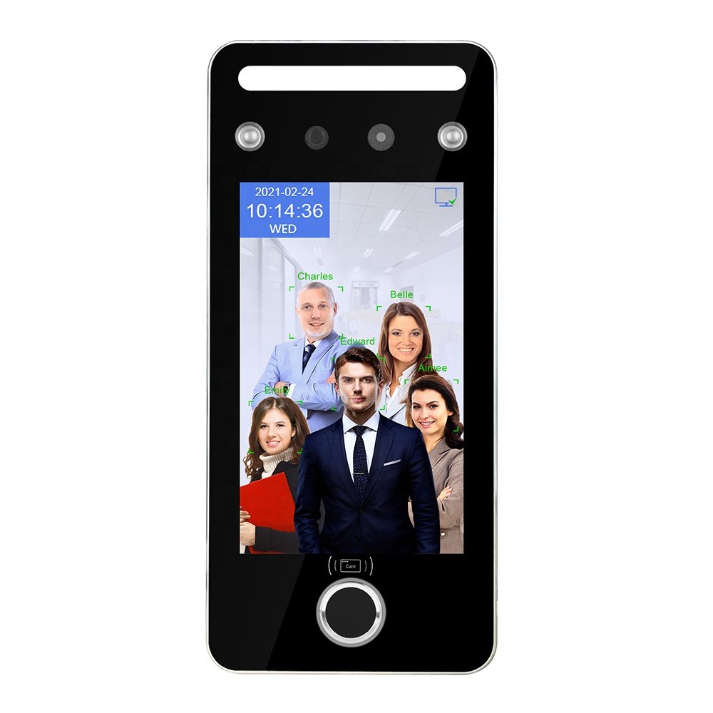 Rfid Reader Fingerprint Time Attendance Biometric 4G Sim Card Face Recognition Access Control Device