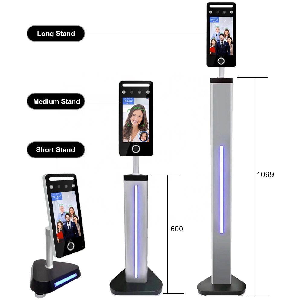 Rfid Reader Fingerprint Time Attendance Biometric 4G Sim Card Face Recognition Access Control Device