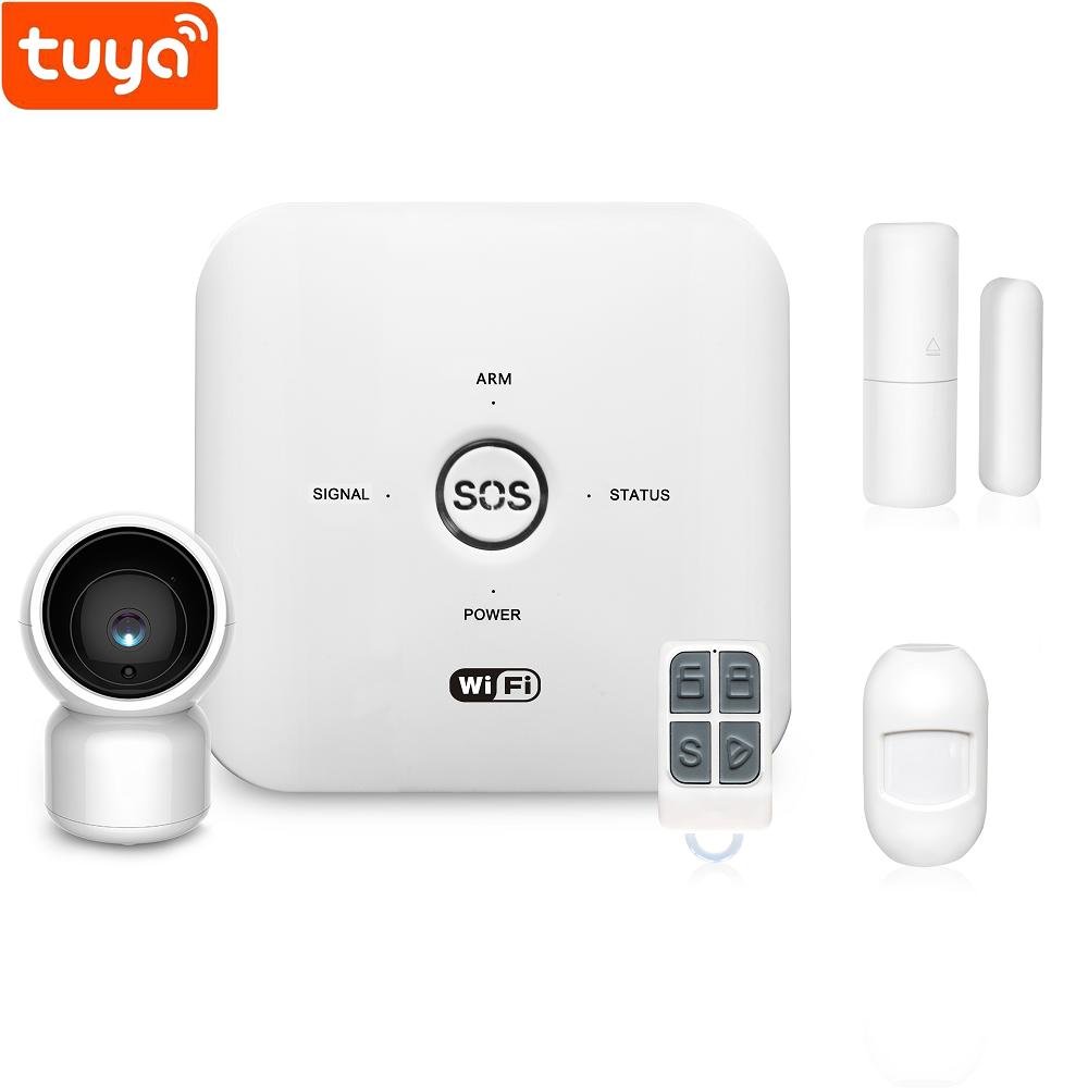 WALE Tuya Mini WIFI Smart Gateway Alta calidad Alta estabilidad Inalambrico Seguridad inteligente Alarma para el hogar