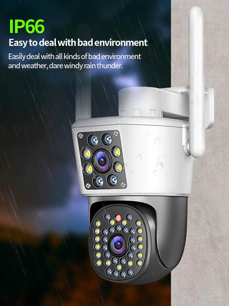 jortan hot sell 10x Optical Zoom Sound Detection Auto Tracking 360 Degree 6MP Wifi Ip Camera Smart Home Wireless Security Camera