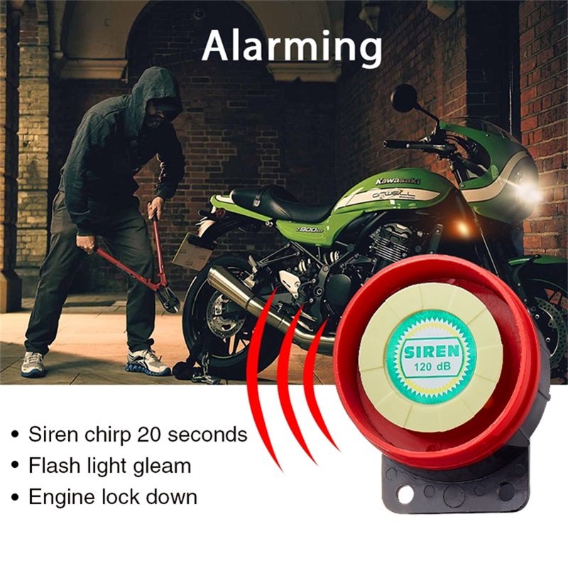 SPY cdi-motorcycle security theft alarm kit for motorcycles theft motorcycle alarm system