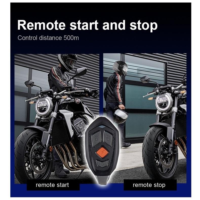 SPY cdi-motorcycle security theft alarm kit for motorcycles theft motorcycle alarm system