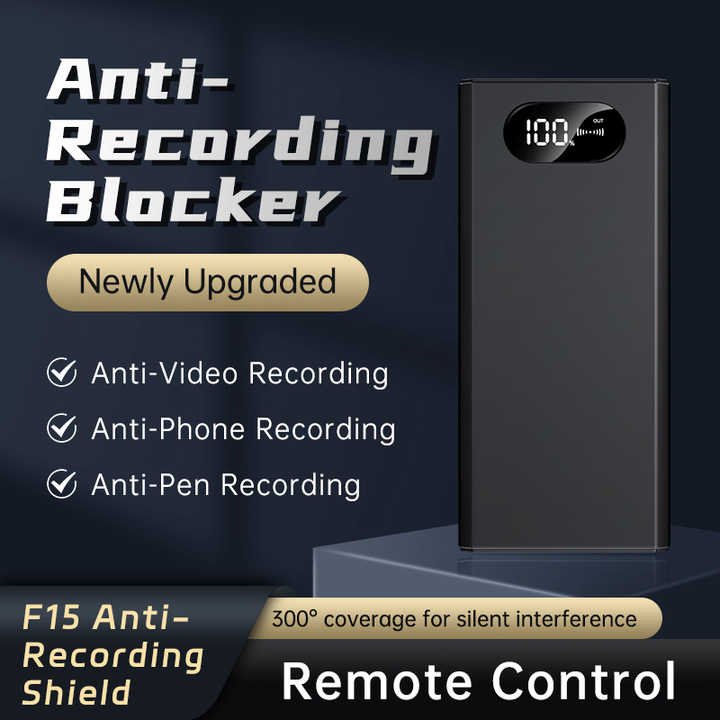 Upgrade Ultrasonic Anti-Recording Device White Noise Interceptor to Prevent Eavesdropping Alarm System