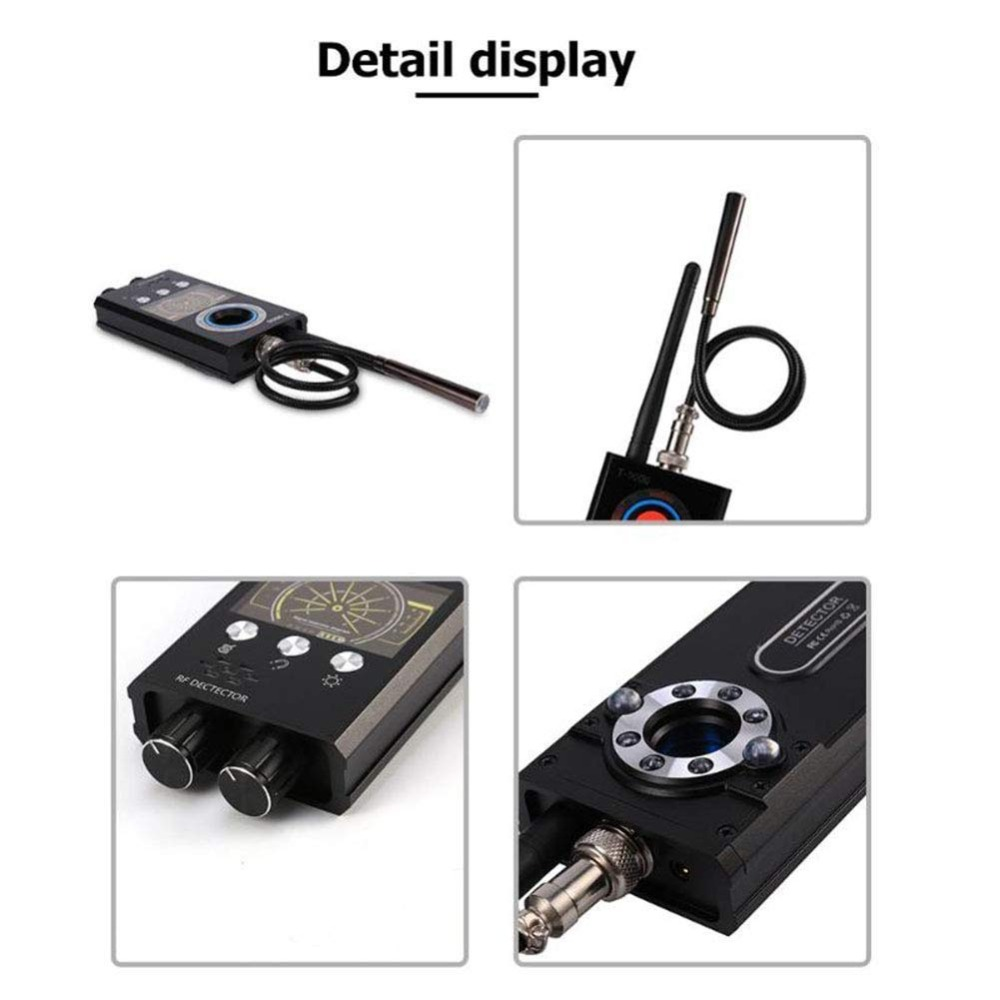 T9000 Camara Espia Oculta Bug Detector Full Range Hidden Camera Cell Phone GPS RF Signal Device Finder