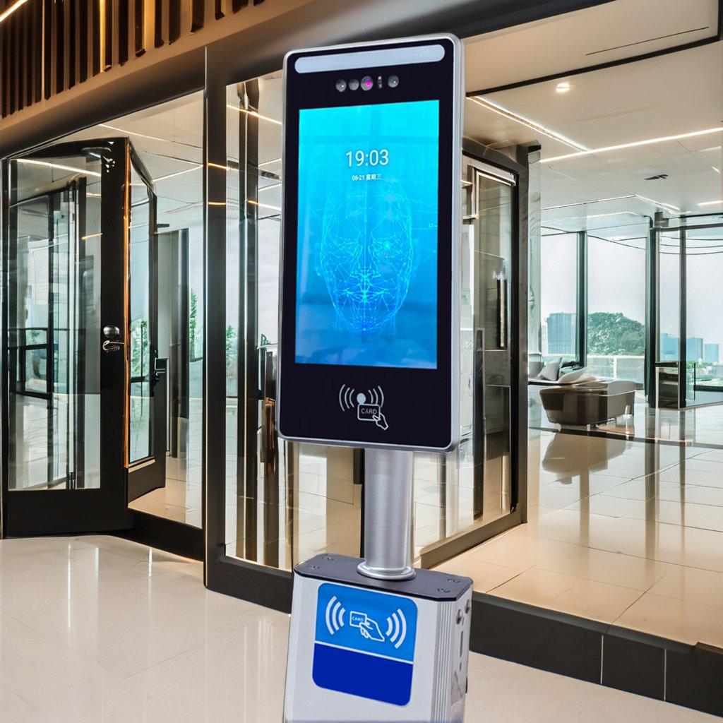 OEM 8inch Touch Screen IP65 Waterproof Biometric Face Recognition Access Control System Free SDK API Software