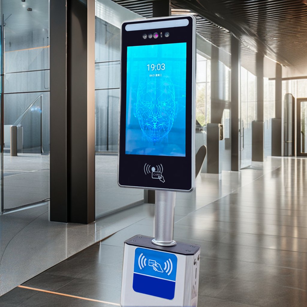 OEM 8inch Touch Screen IP65 Waterproof Biometric Face Recognition Access Control System Free SDK API Software