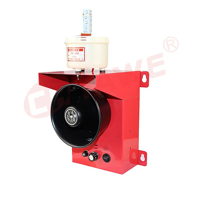 Factory Emergency 220VAC Audible & Visual Alarm Siren Horn with Remote Control Battery-Powered for Home Workshops