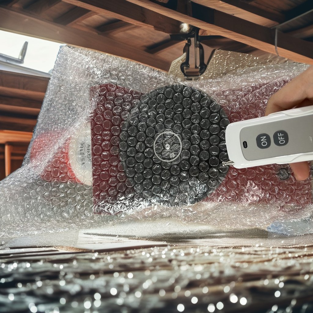 Factory Emergency 220VAC Audible & Visual Alarm Siren Horn with Remote Control Battery-Powered for Home Workshops
