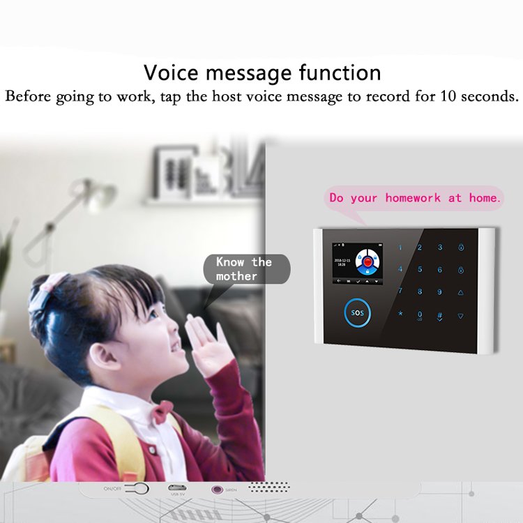 The new home alarm wireless GSM GPRS UltraOffice Burglar Alarm Systems Kits wifi digital home security 3g