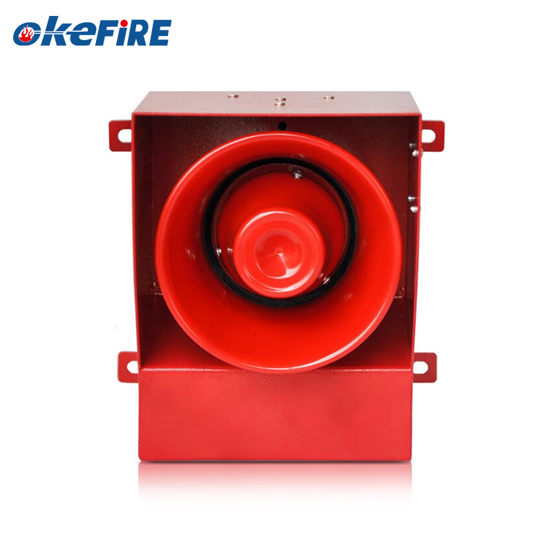 Okefire Audible Alarm 130dB Loud Alarm Siren Customize Tone IP65 Protection Class Security alarm system Of Overhead Crane