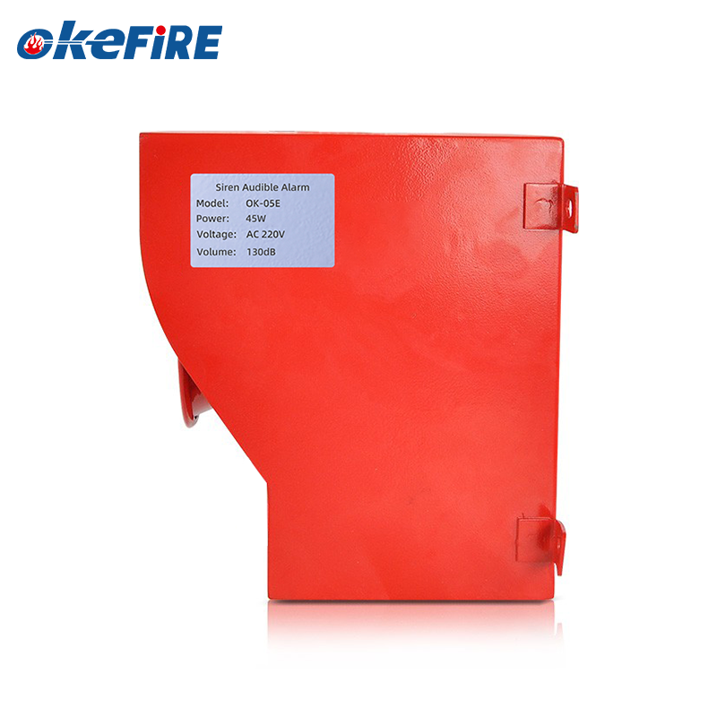 Okefire Audible Alarm 130dB Loud Alarm Siren Customize Tone IP65 Protection Class Security alarm system Of Overhead Crane