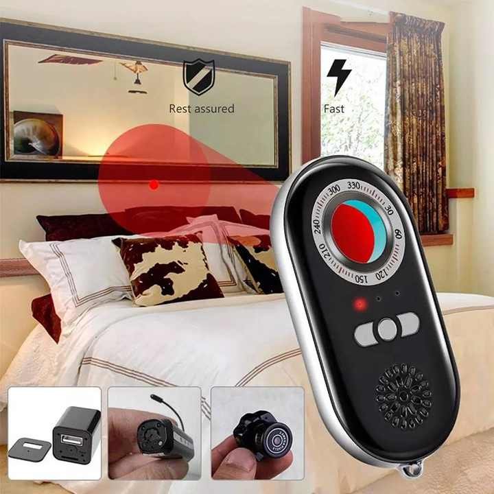 K98 Car GPS Scanning Detector Multi-Function Wireless Camera Lens Device Finder Anti-Theft Radio Frequency Tracker Alarm System