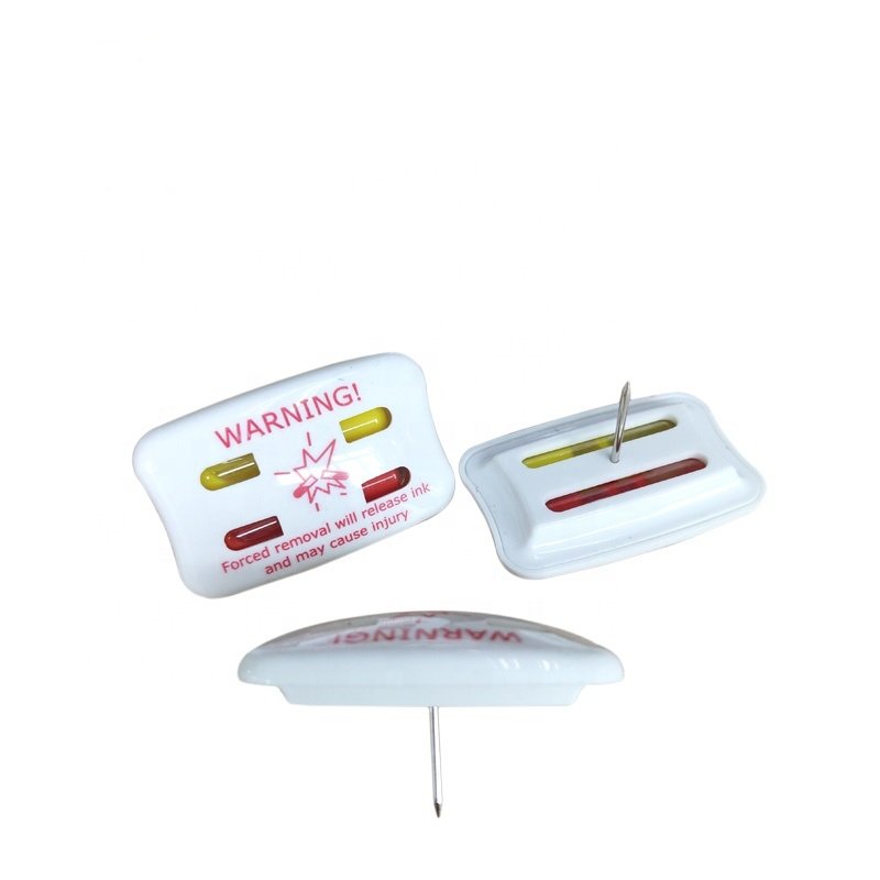 Hot Sale Custom RF EAS Anti-theft Clothing Ink Pin Security Plastic Clothing Shoes Alarm Hard tag security ink for tag