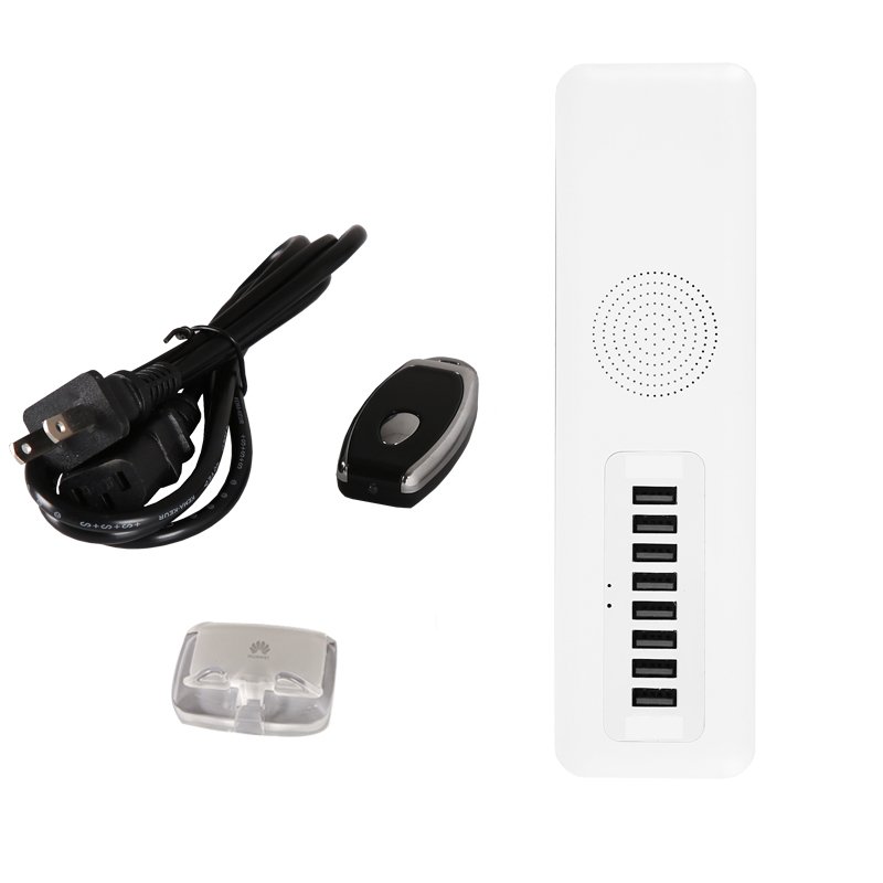 Newly 8 multi ports retail sensor anti-theft alarm system with charging and alarming function