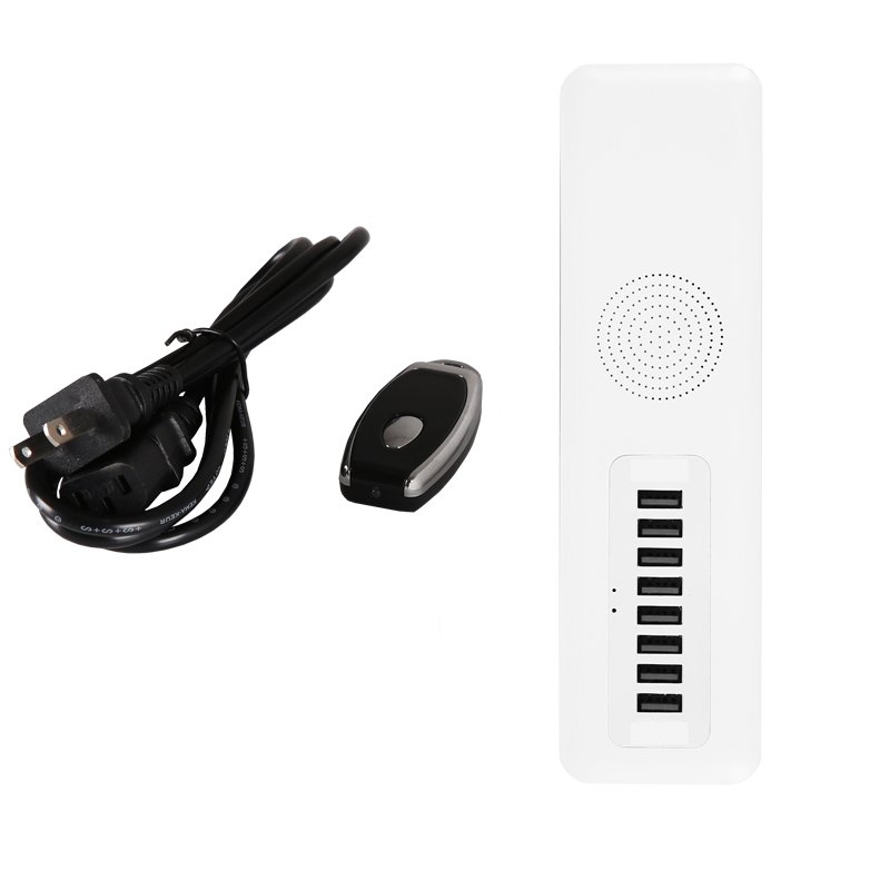 Newly 8 multi ports retail sensor anti-theft alarm system with charging and alarming function