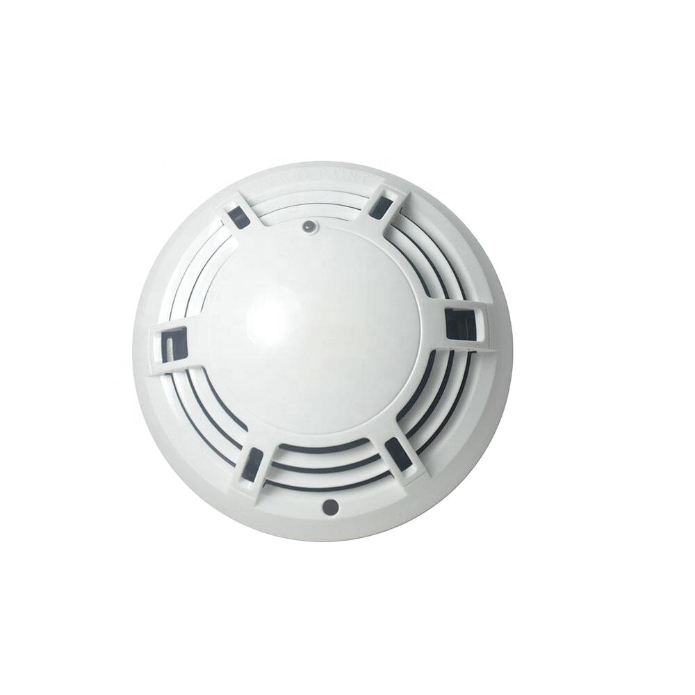 Addressable Smoke And Heat Detector Certificated 2 In 1 Smoke&heat Sensor Fire Alarm System Wired Smoke Detector