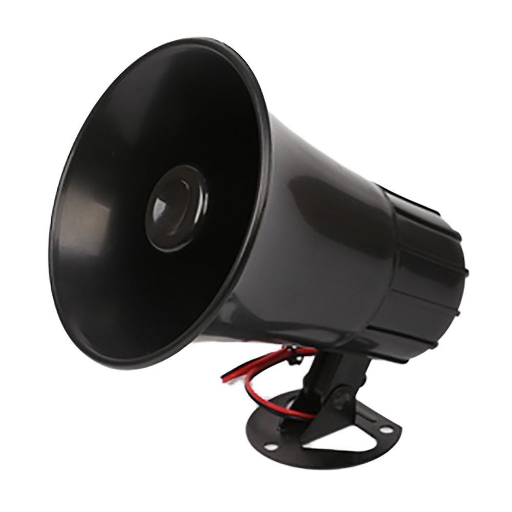 12V 15W Wired Alarm Speaker Siren Security Loud Sound Horn 5C-111