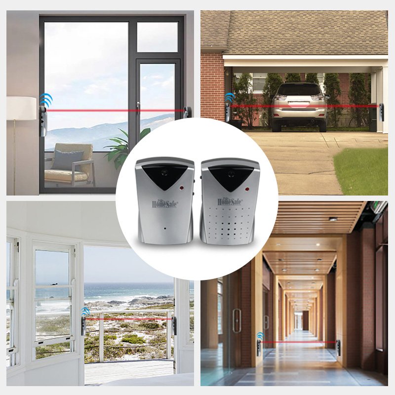 Best-selling Anti-Theft Home Security Alarm System doorway beam sensor Infrared Safety Alarm Sensor