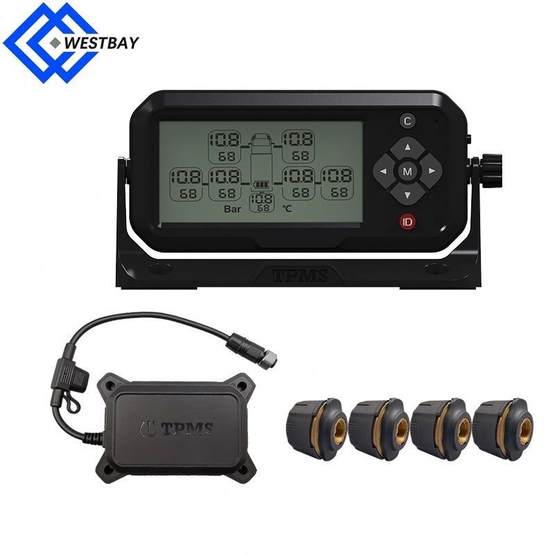 Westbay 6 8 10 12 14 16 18 22 24 26 Wheel Internal Type sensors truck TPMS alarm system tyre pressure monitoring system