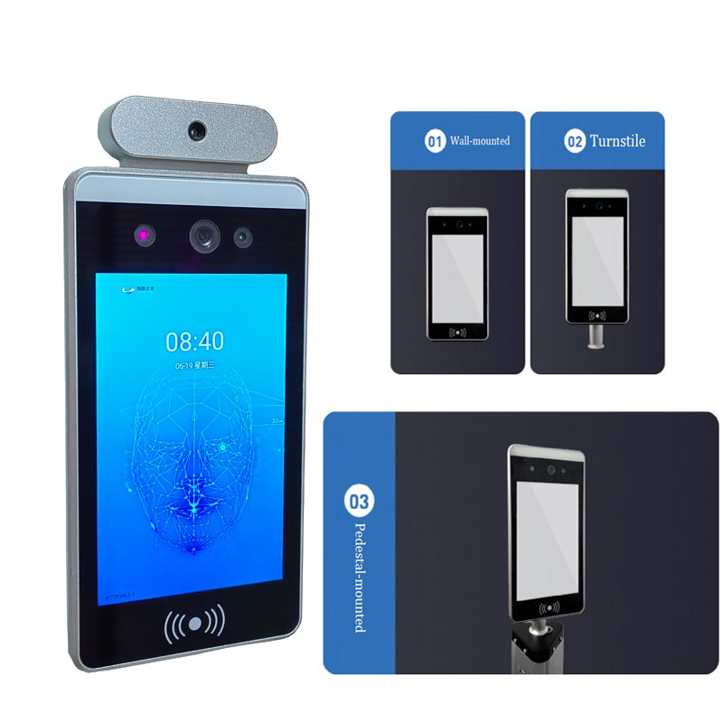 Cloud-Based 3D Face Recognition Door Lock Access Control System Wall-Mounted Face Recognition Device Biometric Access Control