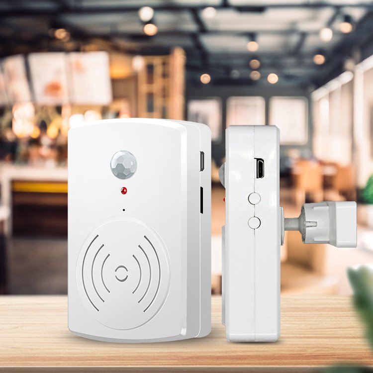 Pir motion sensor alarm Home Security System Doorbell mp3 speaker human body infrared induction detector
