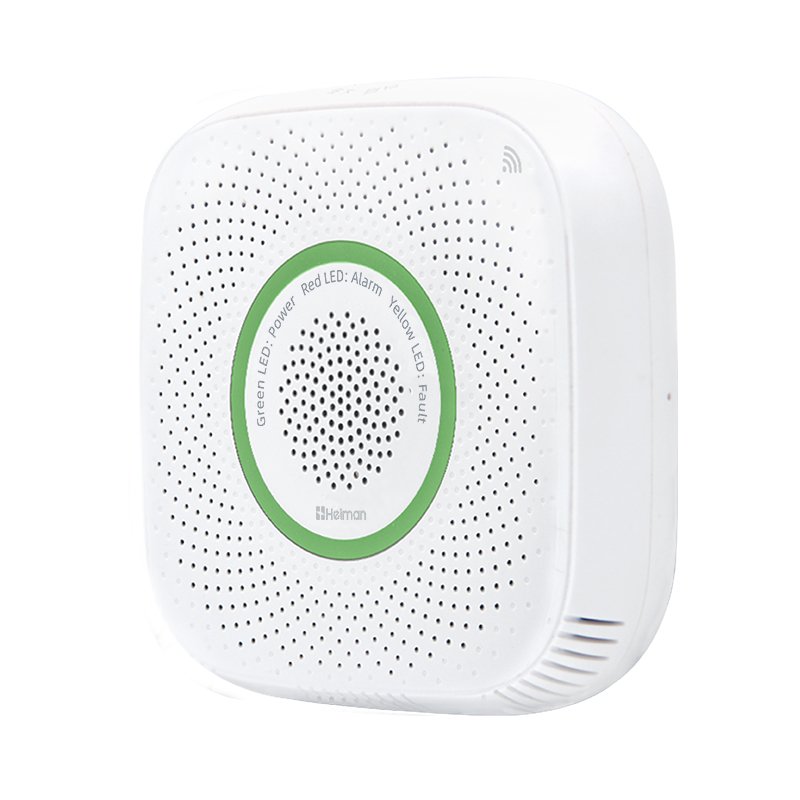 Heiman High Sensitive smart tuya wifi gas alarm detector smart wireless gas sensor for Kitchen