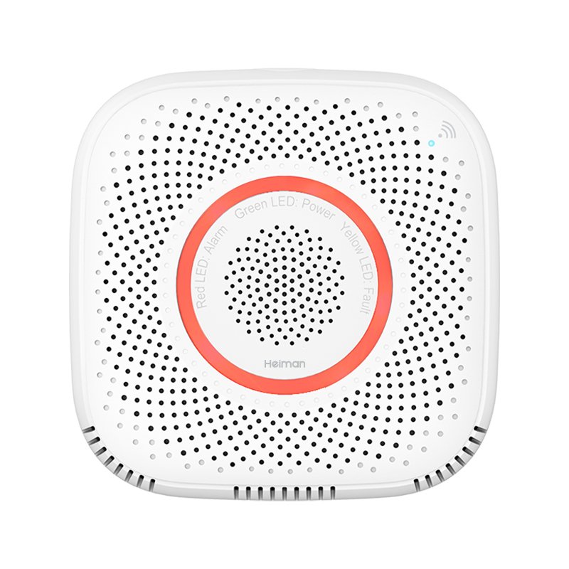 Heiman High Sensitive smart tuya wifi gas alarm detector smart wireless gas sensor for Kitchen