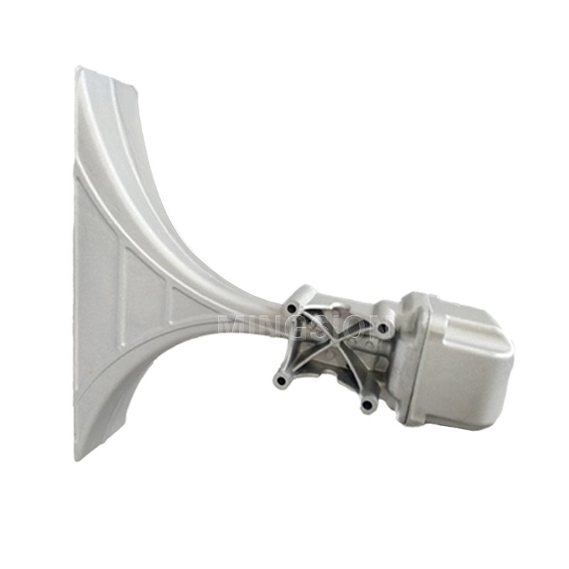 2000W Waterproof High-Powered Aluminum PA Electronic Siren Horn Loudspeaker Array for Long Distance Warning System Broadcasting