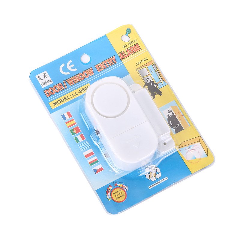 Wireless Anti-Theft Window Door Alarm Motion Sensor Mini Outdoor Travel Window Door Alarm