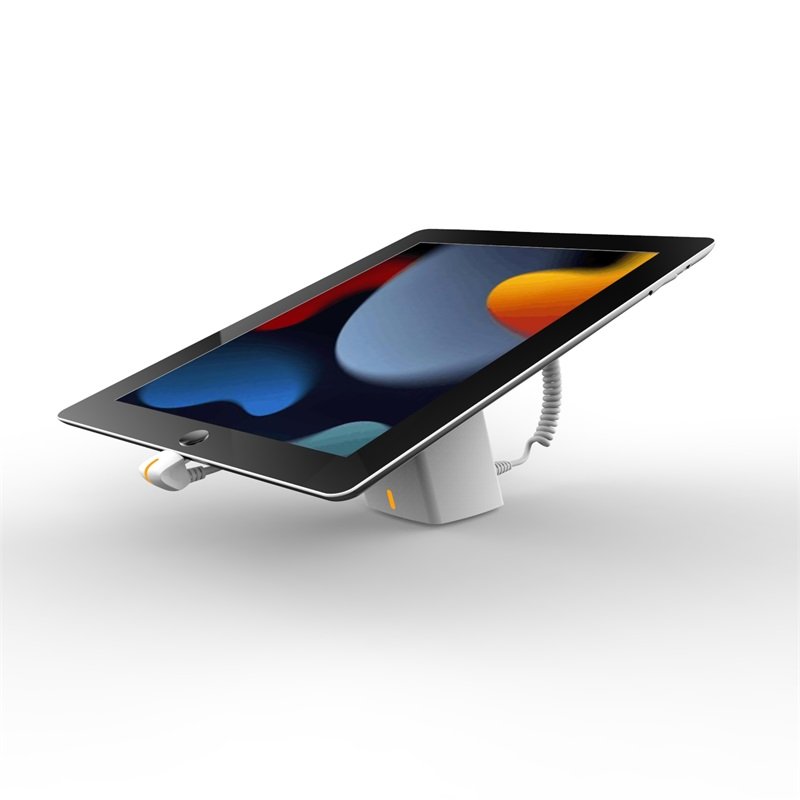 A110 Tablet Alarm System Mobile Phone Security Display Stand With Clamp Smartphone Anti Theft Holder With Charging Cable
