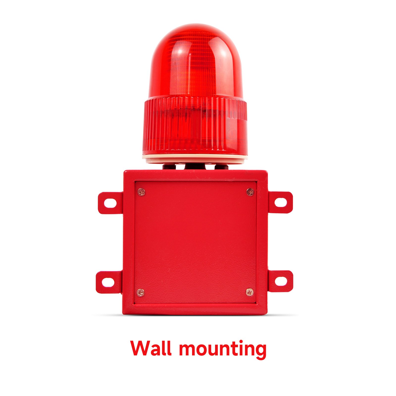 YASONG SLA-01 120dB Outdoor Industrial Alarm Siren LED Strobe Light 25W IP65 Waterproof audible and visual safety alarm systems