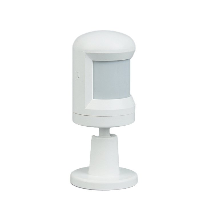 KLASS TUYA Wifi Smart Home Alarm Set Security Alarm System Remote Control Belt Doorbell Night Light Motion Detection WHITE