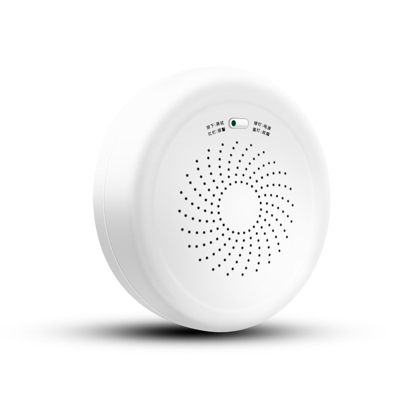 Manufacture nature gas leak detector alarm Tuya Zigbee communication smart system gas leakage link smart home